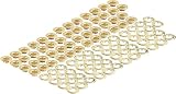 TEKTON 6595 3/8-Inch Brass Grommets, 50-pc.