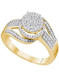 0.38CTW DIAMOND MICRO PAVE RING