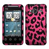 Hot Pink Leopard Faceplate Hard Plastic Protector Snap-On Cover Case For HT ....