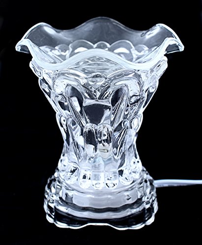 Expressive Scent Electric Burner for Oil and Wax Melts - Fragrance oil Lamp Clear EB03