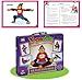 Super Duper Publications Yogarilla Exercises and Activities - Yoga Flash Card Deck Educational Learning Resource for Children
