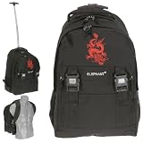 Trolley ELEPHANT BLACK DRAGON Rucksack Schultrolley Rucksacktrolley XL / SCHWARZvon "Elephant"