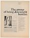 1971 Leo Burnett '61 Maytag Washer Downright Human Print Ad
