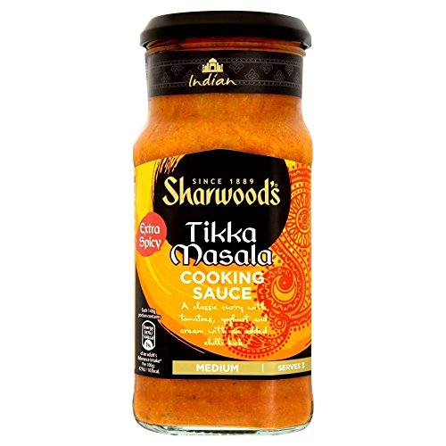 Sharwood der Cooking Sauce - Spicy Tikka Masala Medium Hot (420g) - Packung mit 2