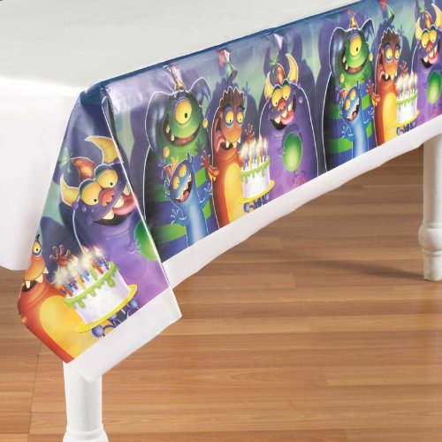 Monster Mania Plastic Tablecloth 54