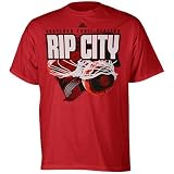 adidas Portland Trail Blazers Red Rip City T-shirt