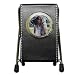 Afghan Hound Pen Holder Desk Clock