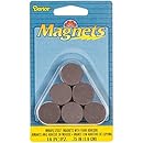 Darice MMAFG-12557 18-Piece Round Magnet with Foam Adhesive
