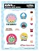 Puffy P - Kreemy Snack Kids Yummy Sweet - Multi Pack of 13 Stickers