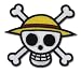 One Piece Skull Icon Patch