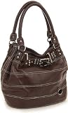 Large Chocolate Brown ''Naomi'' Tote