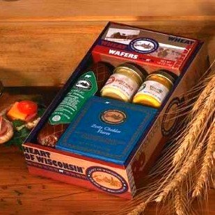 Snackers Delight Meat and Cheese Gift Tray - Great Fathers Day Gift for Him by Sausage Delights
