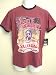 Jack Daniels White Rabbit T Shirt, Burgundy Vintage Style Jack Daniels Unisex T Shirt Licensed Jack Daniels item