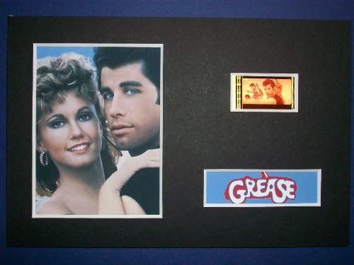 GREASE Unframed Film Cell Display Collectible Movie Memorabilia poster dvd