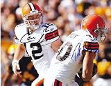 Colt McCoy & Peyton Hillis signed autographed 8 x 10 photo Cleveland Browns