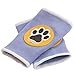 Ah Goo Baby Kneekers Baby Knee Pads for Crawling, Unisex, Paws Periwinkle Pattern, For Lean Legs