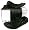 Black Lurex/ Patent Leather