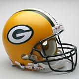 Green Bay Packers Authentic Pro Line NFL Football Helmet