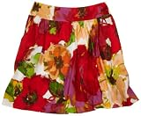 Paperdoll Girls 2-6x Floral Sateen Skirt