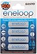 Sanyo Eneloop Mignon AA 1900mAh NiMH Akku 4er Set