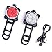 SHANREN LED USB Rechargeable Bike Lights with 4 Solid & Flashing Modes