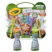 Crayola Colored Bubbles Wand Set