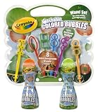 Crayola Colored Bubbles Wand Set