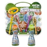 Crayola Colored Bubbles Wand Set ~ Crayola