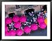 Umbrellas of Cafe, Innsbruck, Austria Framed Art Poster Print by Chris Mellor, 49x39