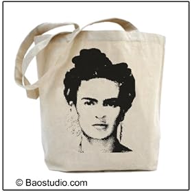 Frida Kahlo - Eco Friendly Tote Graphic Canvas Tote Bag