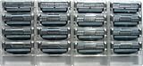 16 REFILL RAZOR BLADE CARTRIDGES FOR GILLETTE MACH3