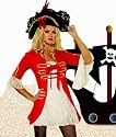 Modell Nr. 74 * Piratin Freibeuterin Gr&ouml;&szlig;e S 36 * Kleid * Karneval Fasching Fassenacht