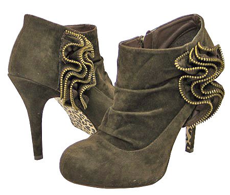 Bamboo Beat-52B Brown Women Boot