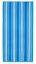 Portsmouth Blue Stripe by Cotton Craft - Terry Jacquard Beach Towel 30x60 - 400 grams 100% Pure Ringspun Cotton - Brilliant intense vibrant colors - Highly absorbent easy care machine wash - Use for picnic poolside or as a colorful bath towel