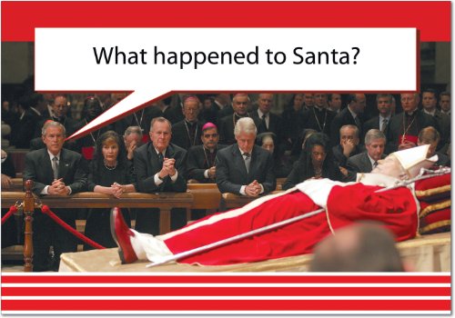 What Happened to Santa Christmas Humor Card (12 Pack) On Sale
