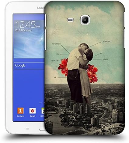 Official Frank Moth Never Forever Together Hard Back Case for Samsung Galaxy Tab 3 Lite 7.0