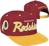 Mitchell & Ness Washington Redskins 2 Tone Script Snapback Hat Adjustable