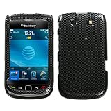 Carbon Fiber Phone Protector Cover for RIM BlackBerry 9800 (Torch)