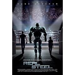 REAL STEEL - HUGH JACKMAN - US MOVIE FILM WALL POSTER - 30CM X 43CM