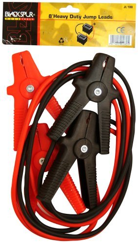 BB-JL100 8' Jump Leads with Heavy Duty Clamps
