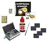 IMAGE OF Complete Silver Test Kit Plus Lab Scale, Loupe, Needle File, Stones & More!