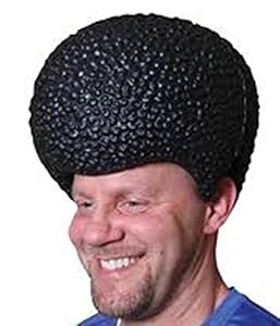Wiggin Out Foam Afro African American Wig 70's Style