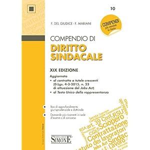 Compendio di diritto sindacale