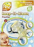 RaZbaby Keep-it-Kleen Pacifier, Bobby Bear