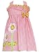 Rare Editions Girls 2-6X Seersucker Dress, Coral/White, 4