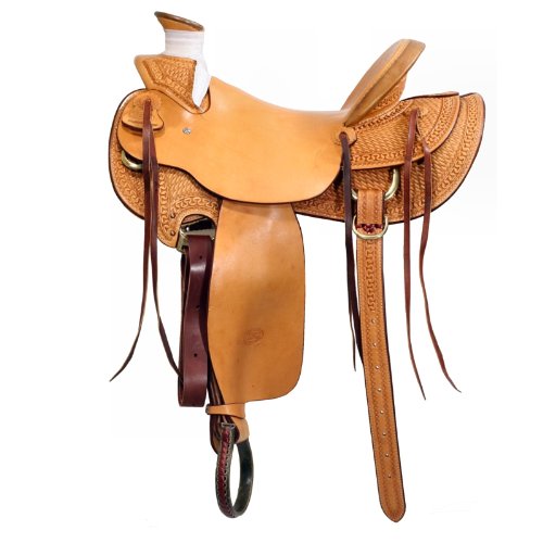 15.5 16 Billy Cook Hard Seat Wade Saddle
