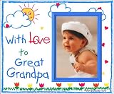 With Love to Great Grandpa! - Picture Frame Gift