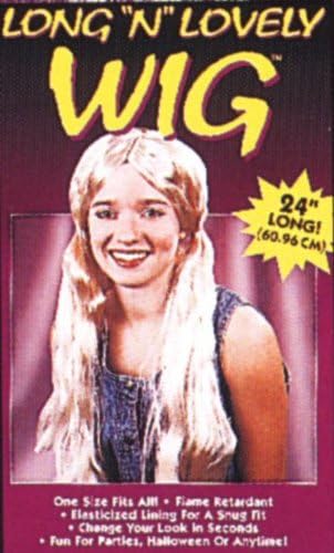 Wig 25 Inches Blonde Long Locks