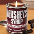 Hershey's Syrup Hand Poured Candle Sweetly Scented Chocolate