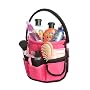 Stuff Bucket Tote - Hot Pink Shower Caddy with Black Trim by Neatnix